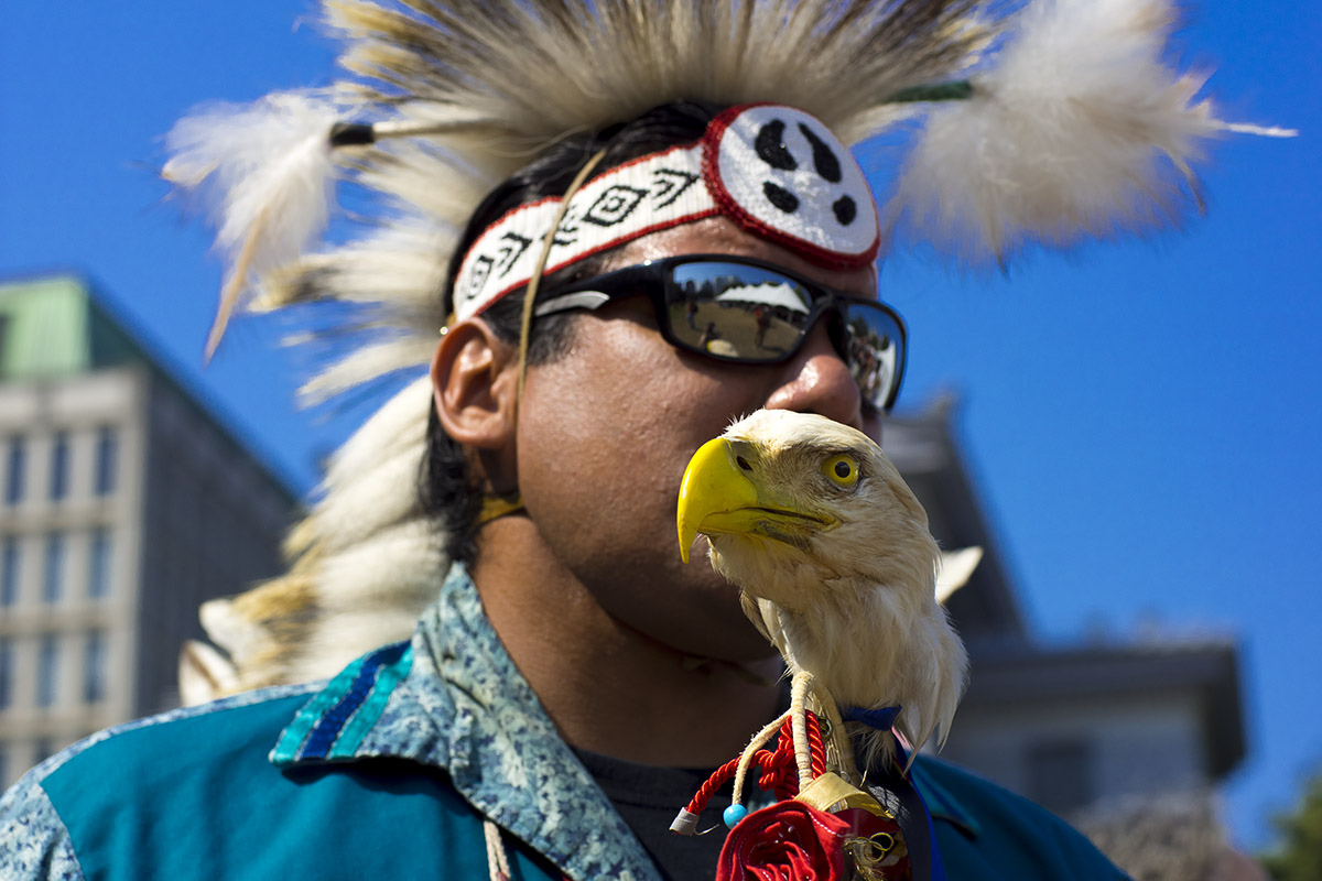 Al Harrington, an Ojibwe at Kanehsatà:ke Al Harrington, an Ojibwe at Kanehsatà:ke