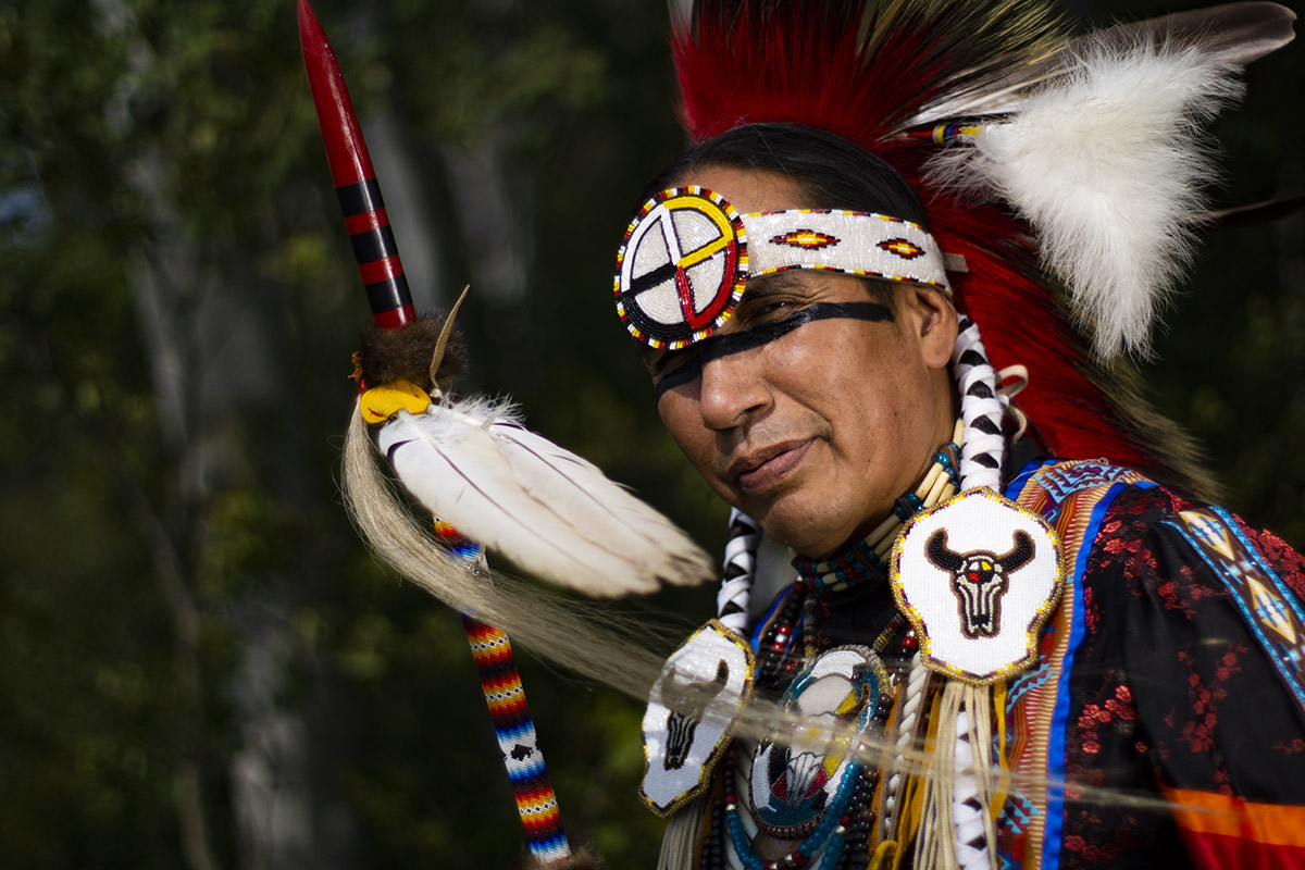 Jeffrey Papatie, an Anishinabee from Lake Simon Jeffrey Papatie, an Anishinabee from Lake Simon