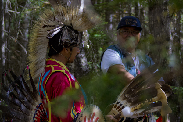 Tony Chacahaï's initiation in the forest