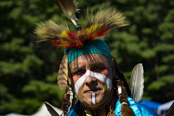 Traditional Anishinabee Dancer
