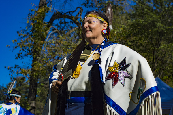 Traditional Anishinabee Dancer