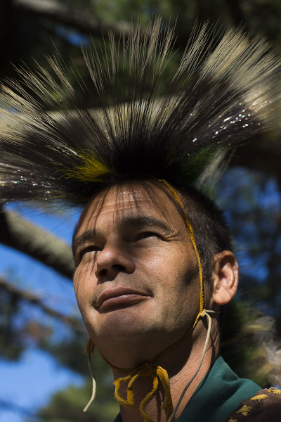 and Anishnabe Dancer