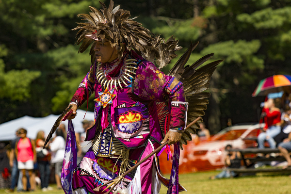 Mi'gmaq Dancer from Listugu