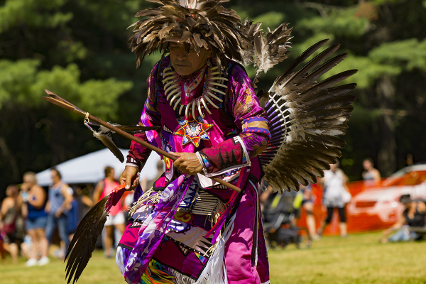 Mi'gmaq Dancer from Listugu