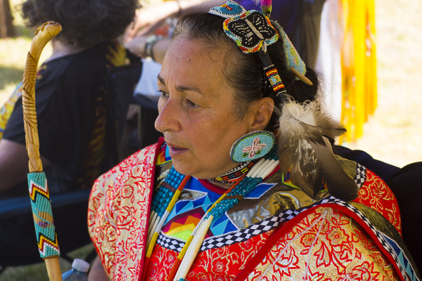 Traditional Anishinabee Dancer