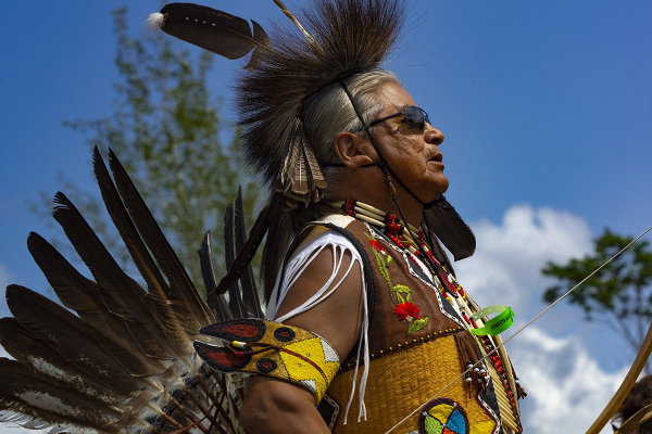 Gilles Moar, Atikamekw Dancer