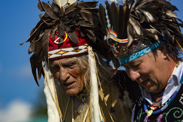 Kanien’kehá:ka and Waban-Aki Dancers