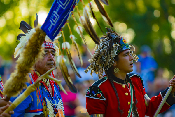 Leonard Bordeau and Samuel Shukapesh Savard