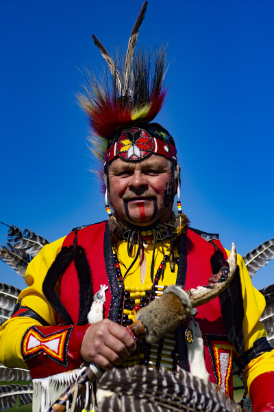 Mi'kmaq Dancer from Gaspésie