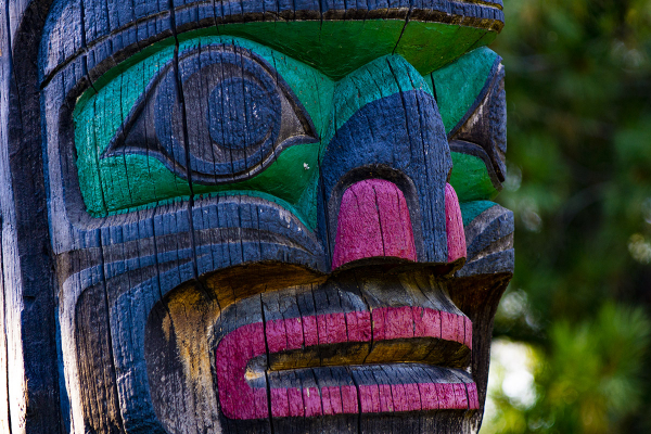 Kwakiutl totem pole