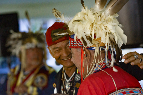 Leonard Bordeau and Wakkoyolha Cruz 