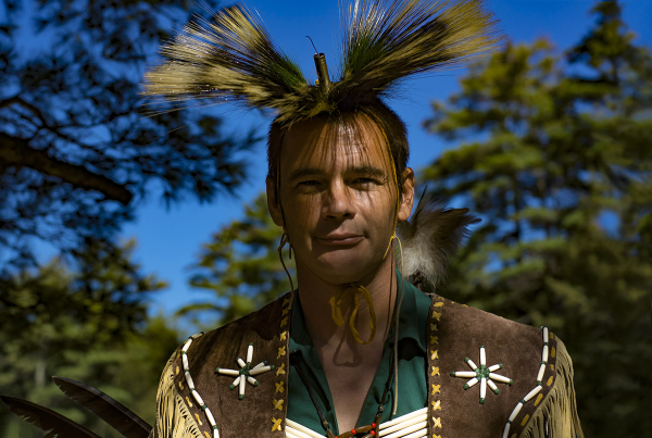 Anishinabee-Mi'kmaq Dancer